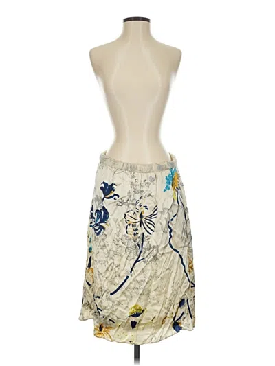 Pre-owned Hale Bob Cocktail Dress In White
