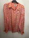 Hale Bob Silk Top In Orange