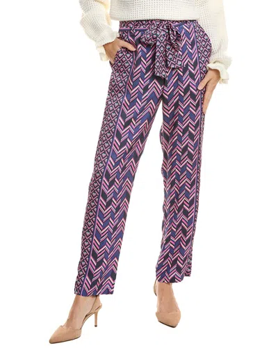Hale Bob Corduroy Pant In Purple