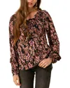 Hale Bob Crepe Top