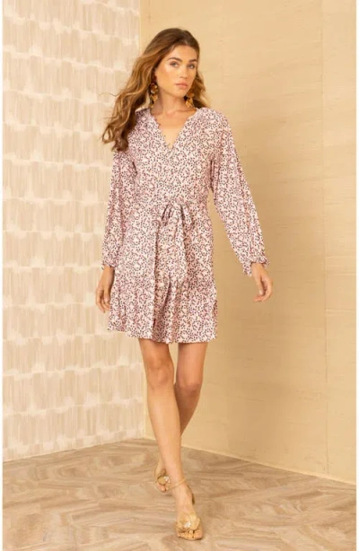 Hale Bob Cynthia Jersey Dress In Brown