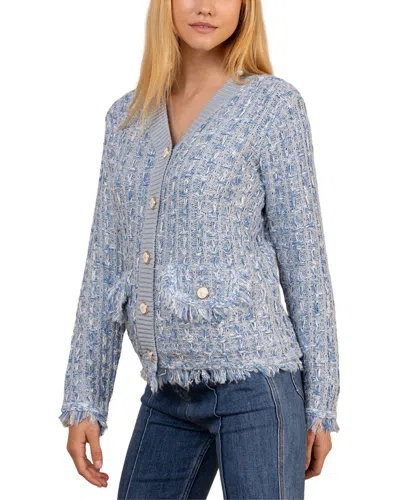 Hale Bob Dallas Cardigan In Blue