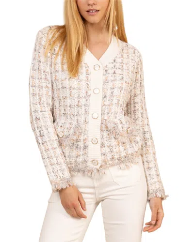 Hale Bob Dallas Cardigan In Neutral