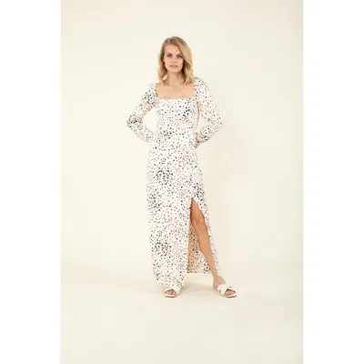 Hale Bob Darrin Embroidered Dress In Neutral