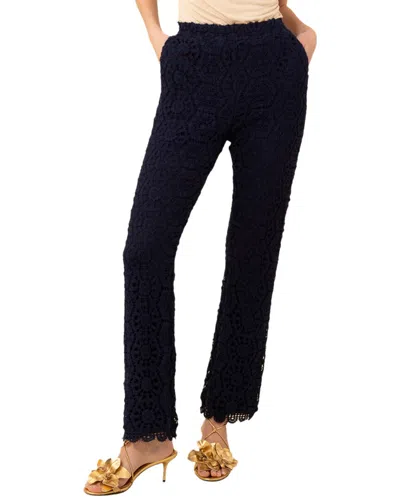 Hale Bob Dayana Pant In Nav-navy
