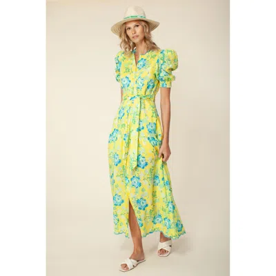 Hale Bob Daysi Maxi Dress In Yellow
