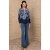 Hale Bob Delphine Chiffon Top In Multi