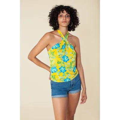 Hale Bob Doanne Halter Top In Yellow