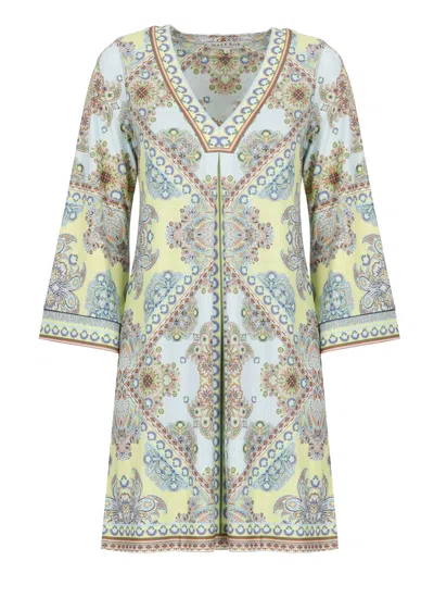 Hale Bob Dress With Pattern