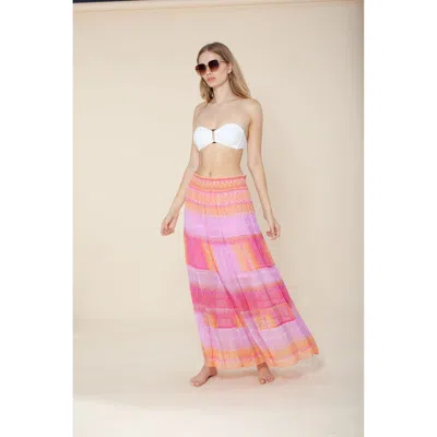 Hale Bob Edda Maxi Skirt In Multi