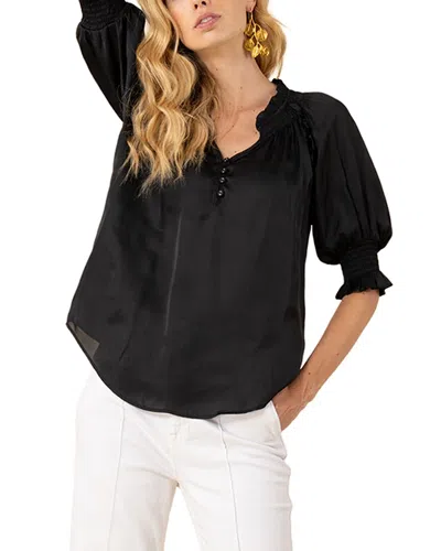 Hale Bob Eileen Blouse In Black