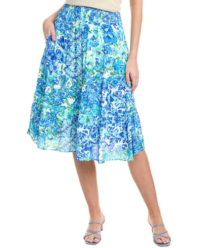 Hale Bob Eliza Skirt In Blue