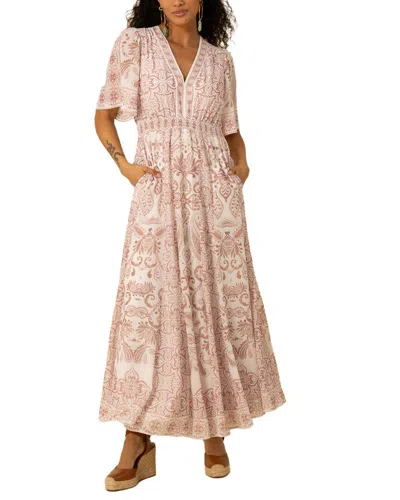Hale Bob Ellis Maxi Dress In Neutral