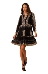 Hale Bob Emery Embroidered Dress