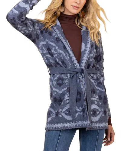 Hale Bob Emmeline Cardigan In Blue