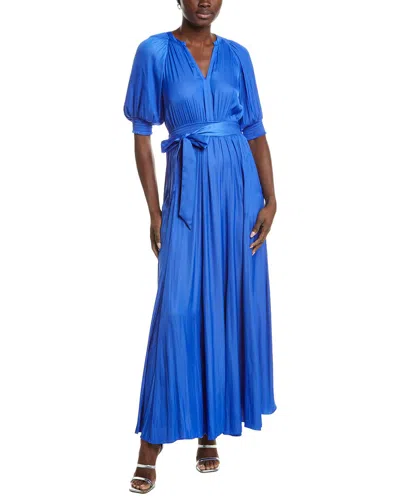 Hale Bob Estella Maxi Dress In Blue