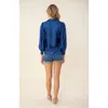Hale Bob Eva Solid Top In Blue