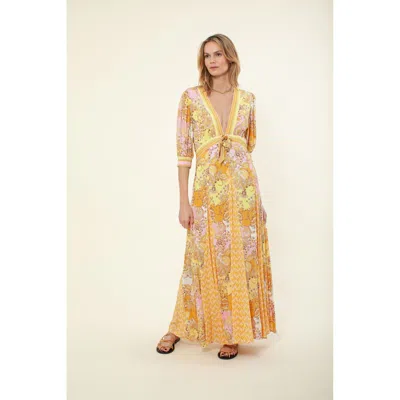 Hale Bob Fiona Maxi Dress In Multi