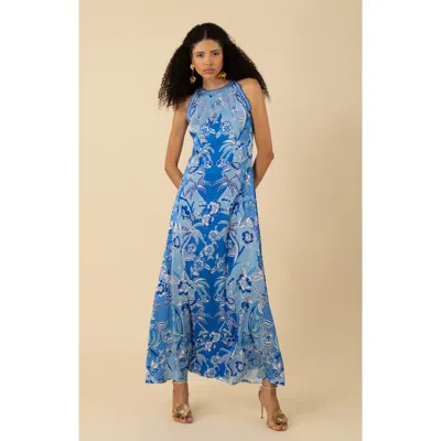 Hale Bob Florence Stretch Maxi Dress