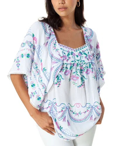 Hale Bob Flutter Sleeve Top