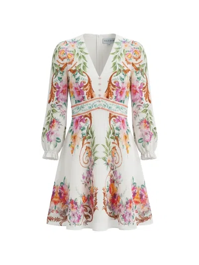 Hale Bob Frida Floral-print Mini Dress In Multi