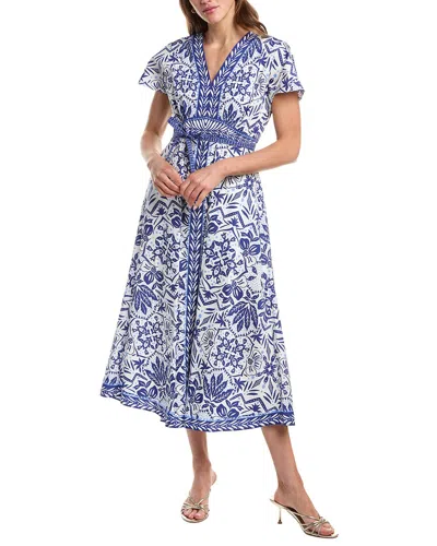 Hale Bob Galilea Maxi Dress In Blue