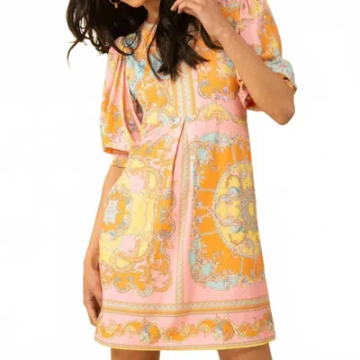Hale Bob Garnet Jersey Dress In Pink