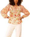 Hale Bob Gia Silk Blouse