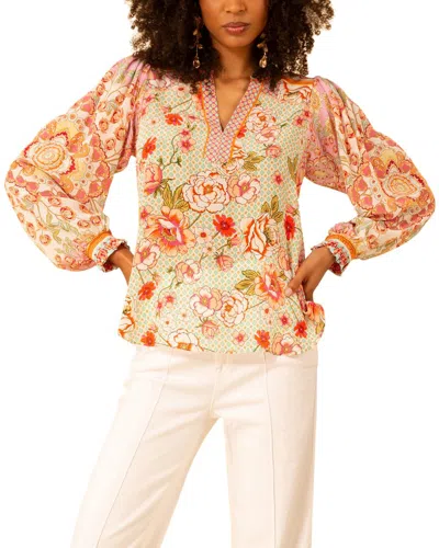 HALE BOB HALE BOB GIA SILK BLOUSE