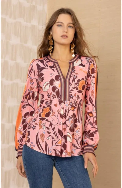 Hale Bob Goldie Jersey Top In Multi