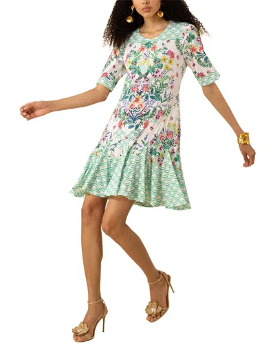 Hale Bob Hadassah Midi Dress In Neutral
