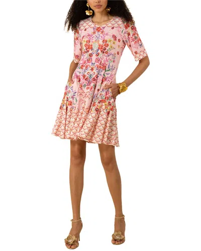 Hale Bob Hadassah Midi Dress In Nude