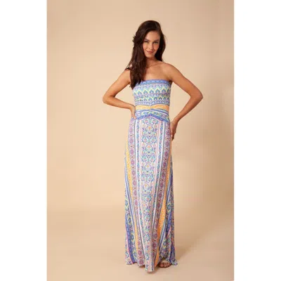 Hale Bob Hannah Jersey Maxi Dress In Blue