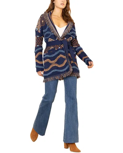 Hale Bob Harmoni Mini Dress In Blue