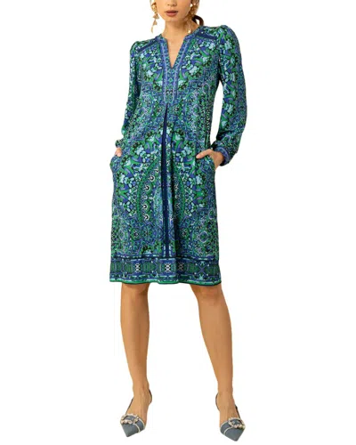 Hale Bob Heaven Midi Dress In Green