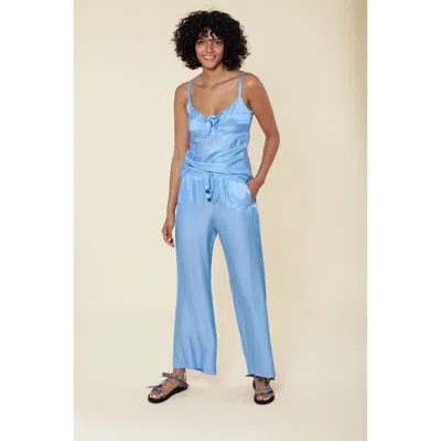 Hale Bob Hikaru Solid Cami In Blue