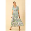 Hale Bob Ila Maxi Dress In Green