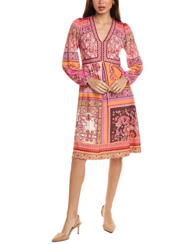 Hale Bob Ity Dress In Pink