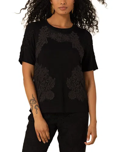 Hale Bob Itzel Knit In Black