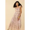 Hale Bob Jamie Voile Dress In Neutral