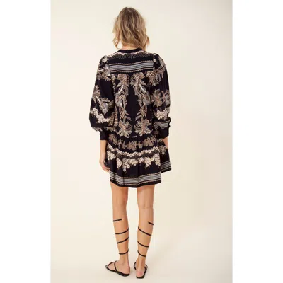 Hale Bob Janina Embroidered Dress In Multi