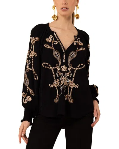 Hale Bob Jemma Blouse In Black