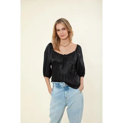 HALE BOB JENESE SOLID SILK TOP