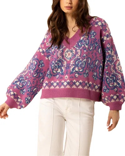 HALE BOB HALE BOB JESSICA V NECK WOOL-BLEND SWEATER
