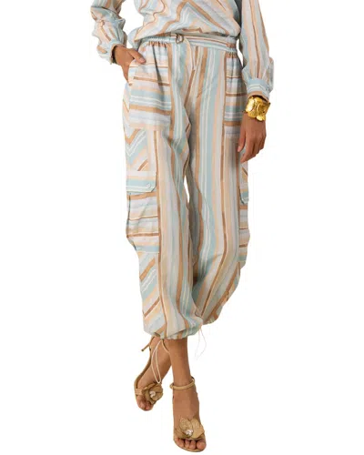 Hale Bob Johanna Linen Pant In Multi