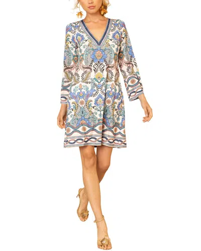 Hale Bob Kairi Mini Dress In Neutral