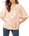 Hale Bob Kaitlyn Blouse In Multi