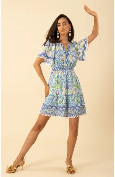 Hale Bob Katelyn Linen Dress