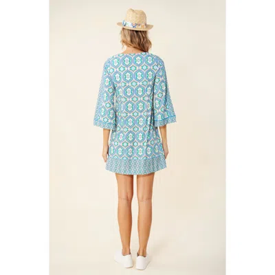 Hale Bob Kavita Jersey Dress In Blue