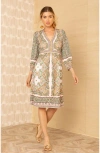Hale Bob Kaydence Jersey Dress In Multi